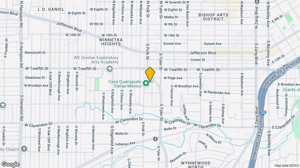 619 Buckalew St Map and Location Details