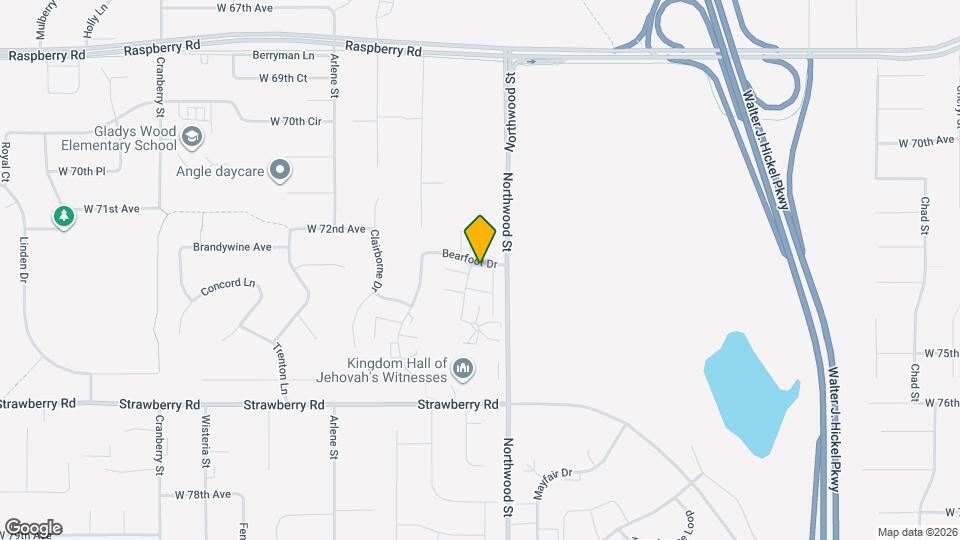 7301 Woburn Cir Map and Location Details