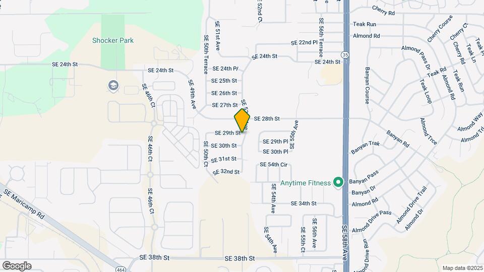 5210 SE 29th St Map and Location Details