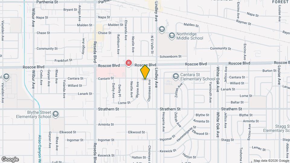 8148 Garden Grove Ave Mapa y Detalles de la Ubicación