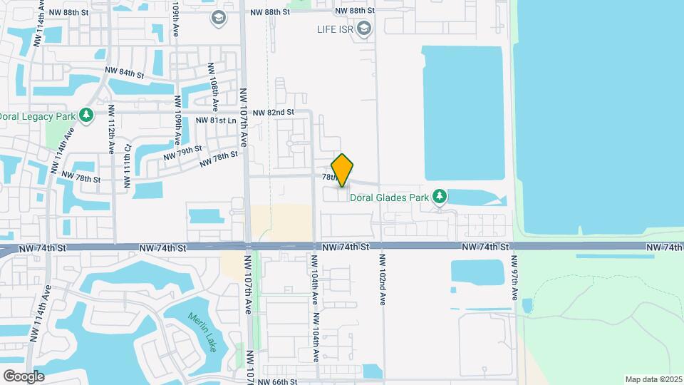 7661 NW 103rd Ct Map and Location Details