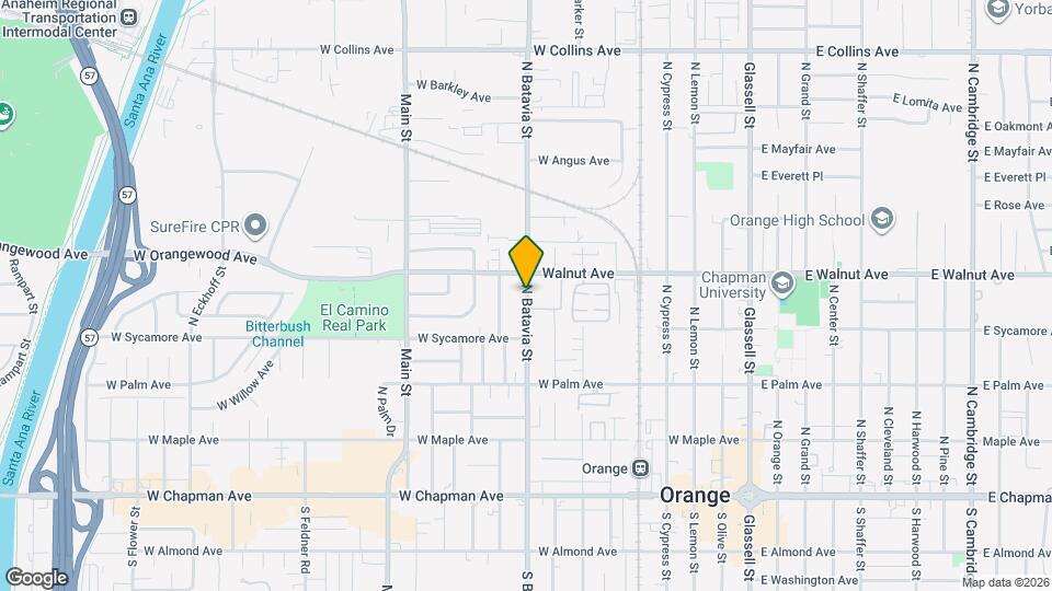 458 N Batavia St Map and Location Details