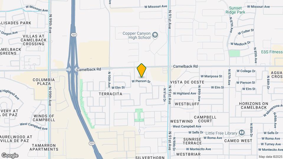 4803 N 92nd Ln Map and Location Details