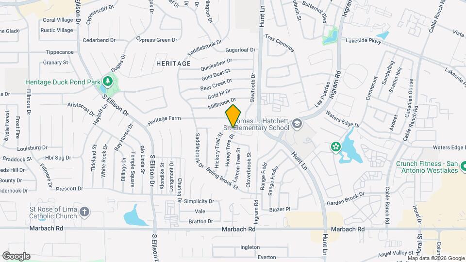 802 Hickory Trail St Map and Location Details