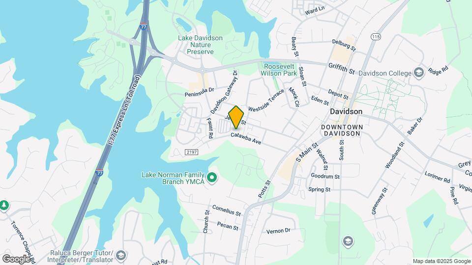 408 Catawba Ave Map and Location Details