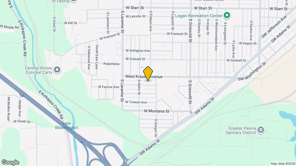 2819 W Seibold St Map and Location Details