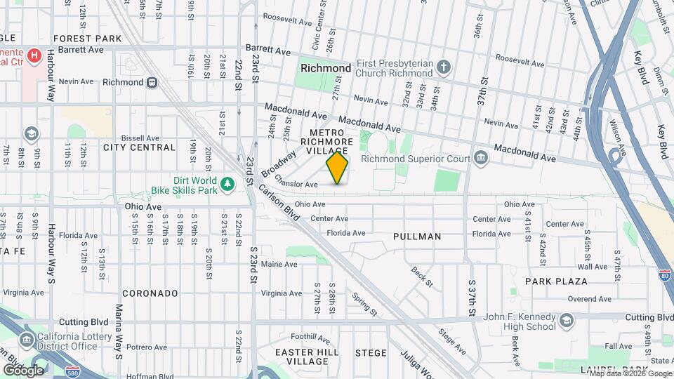 2736 Chanslor Ave Map and Location Details