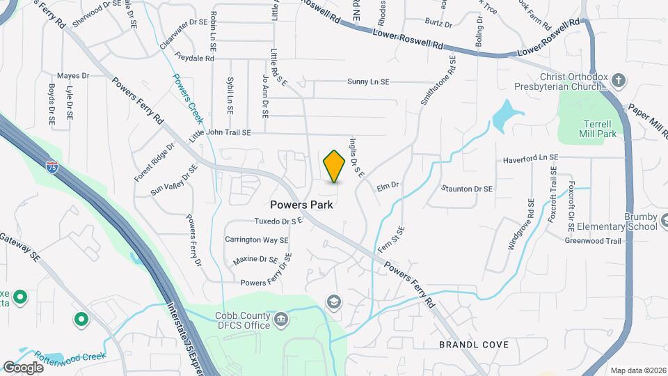 582 Lullingstone Dr SE Map and Location Details