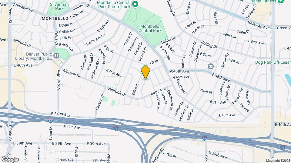 4576 Davenport Way Map and Location Details