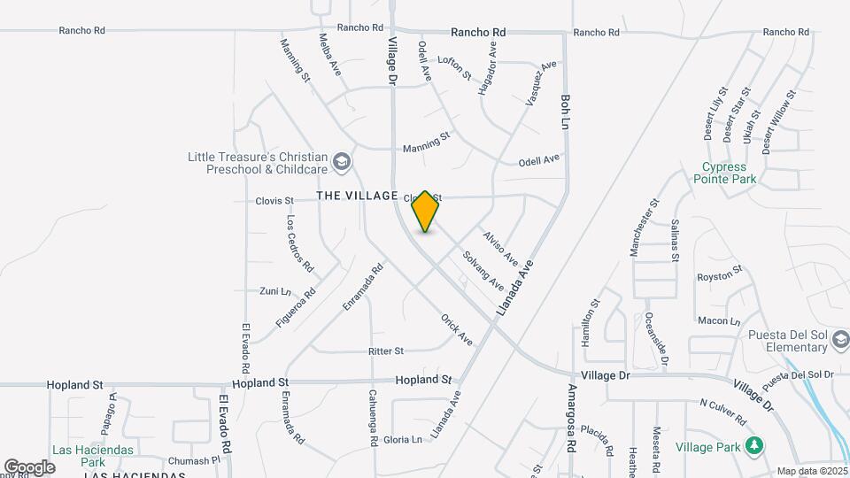 16395 Village Dr Mapa y Detalles de la Ubicación