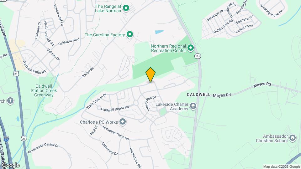 18430 Train Station Dr Mapa y Detalles de la Ubicación