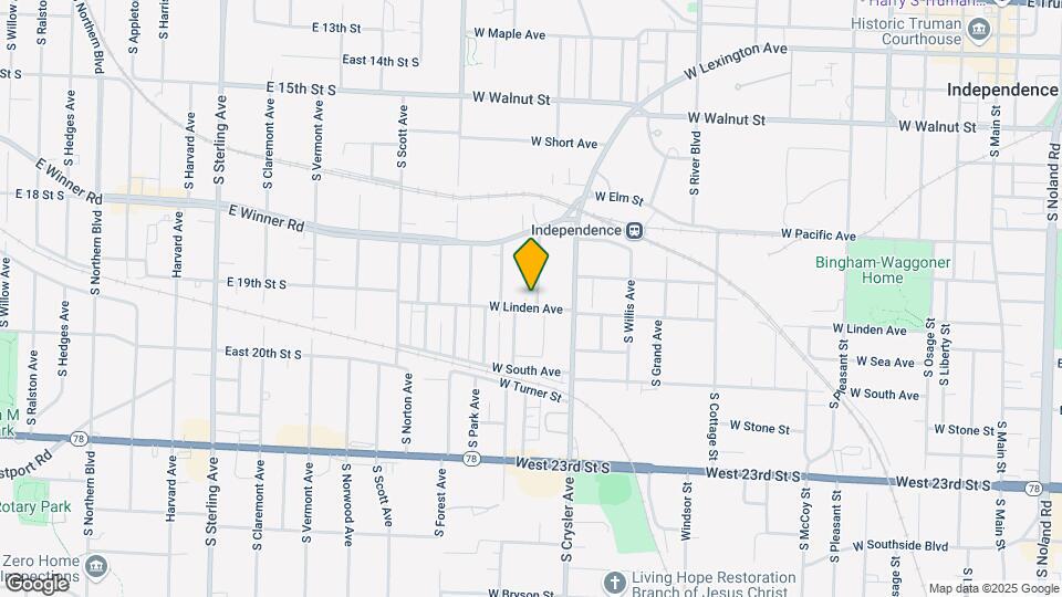 726 S Fuller Ave Map and Location Details