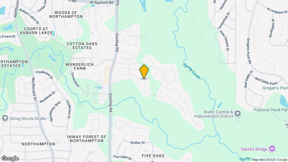 5343 Glenfield Spring Ln Map and Location Details