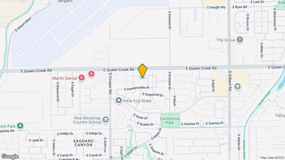 3083 S Cottonwood Ct Map and Location Details