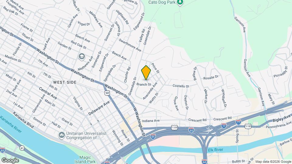 505 Glover St Map and Location Details