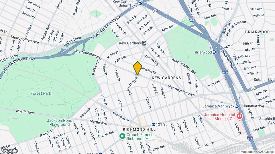Lefferts Map and Location Details