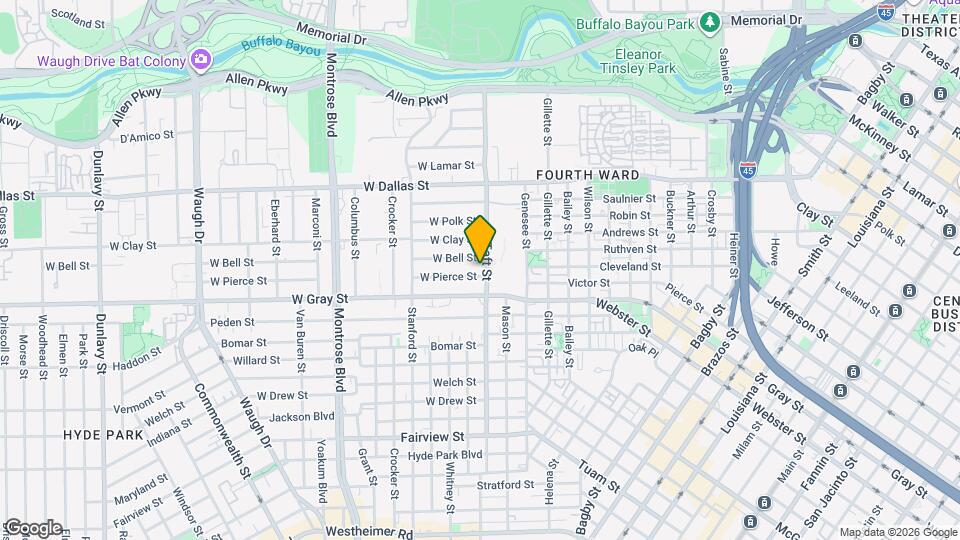 306 W Pierce St Map and Location Details