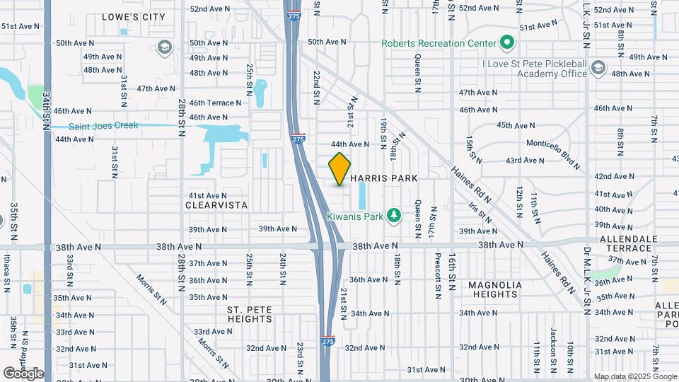 2127 41st Ave N Map and Location Details