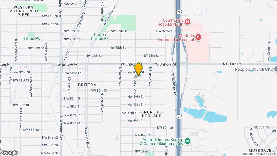 341 NW 91st St Map and Location Details