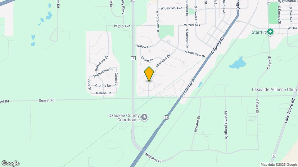 1041 Westport Dr Map and Location Details