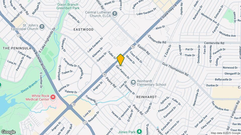 1226 San Patricio Dr Map and Location Details