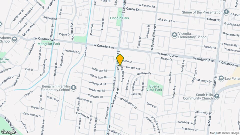 2382 MacBeth Ave Map and Location Details