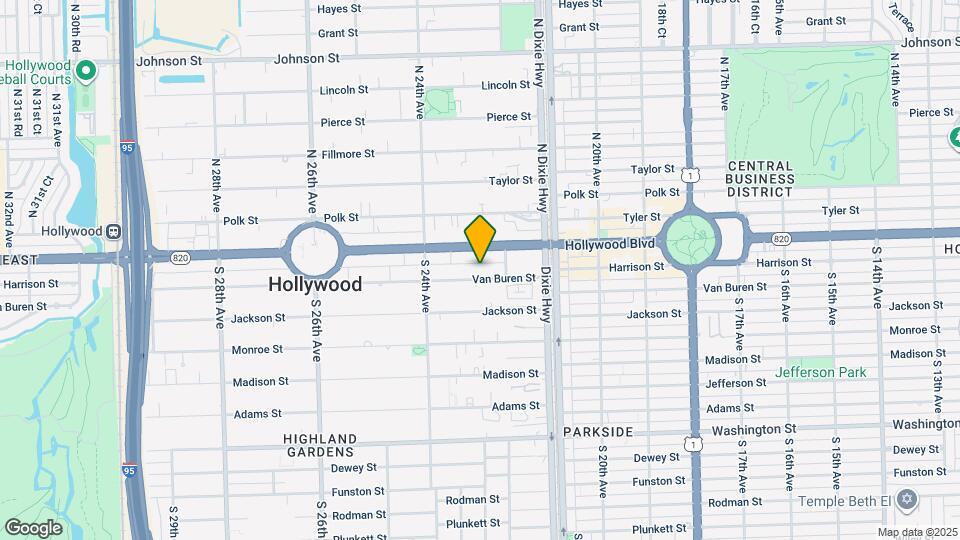 2225 Van Buren St Map and Location Details