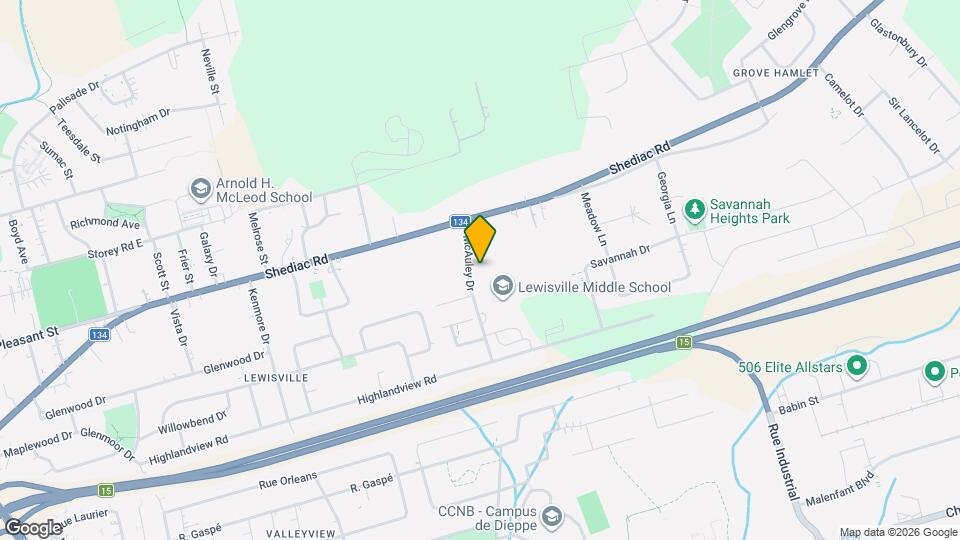 71 Mcauley Dr Map and Location Details