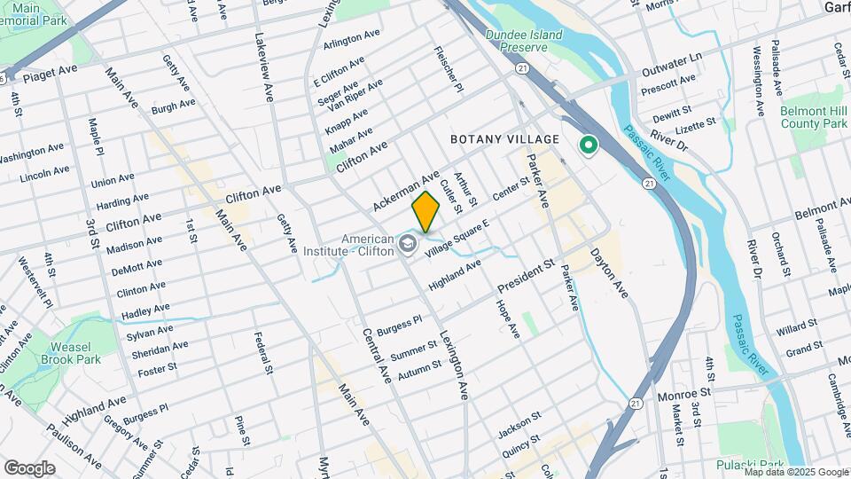 137 Center St Map and Location Details