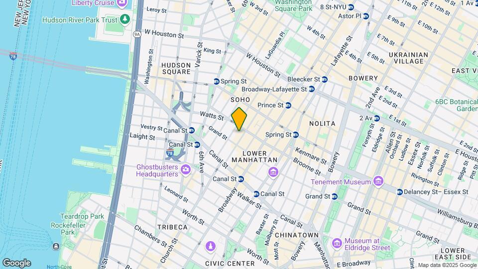 47-49 Greene St Mapa y Detalles de la Ubicación