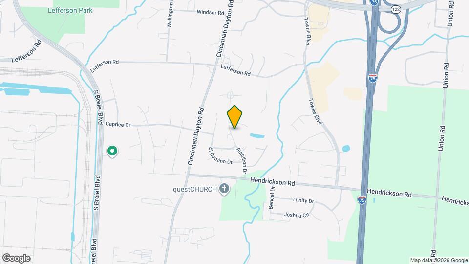 2712 Audubon Dr Map and Location Details