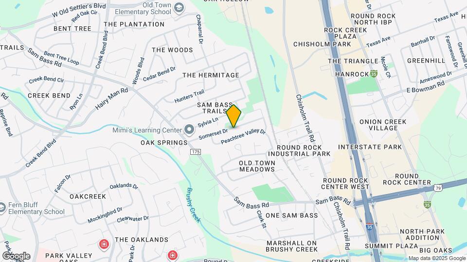 1605 Somerset Dr Map and Location Details