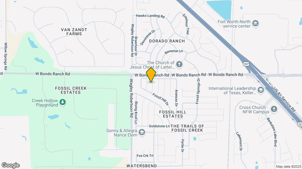 10613 Big Oak Dr Map and Location Details