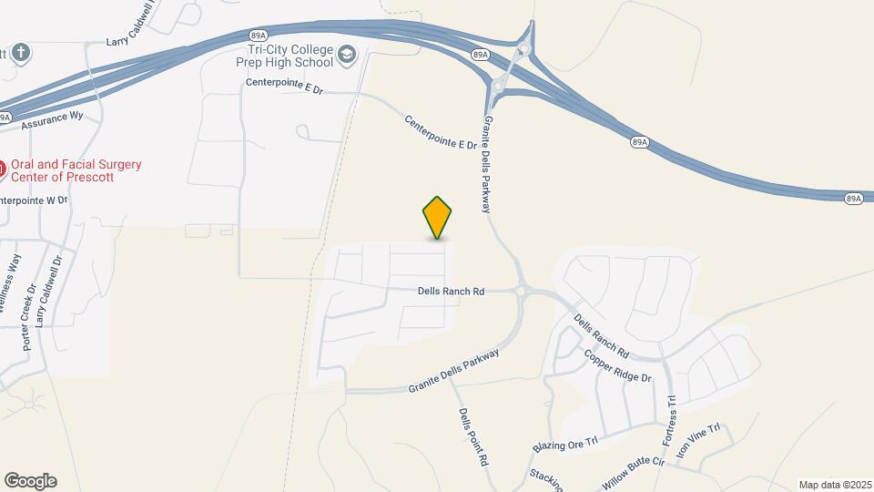 3296 Cliff Edge Dr Map and Location Details