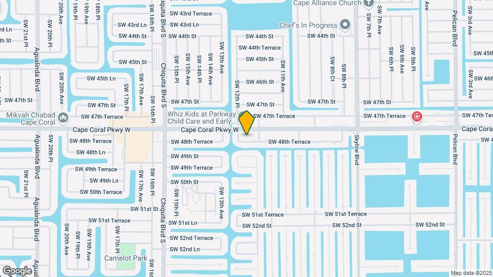 1213 SW 48th Ter Map and Location Details