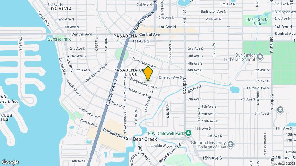 6631 Bougainvilla Ave S Map and Location Details