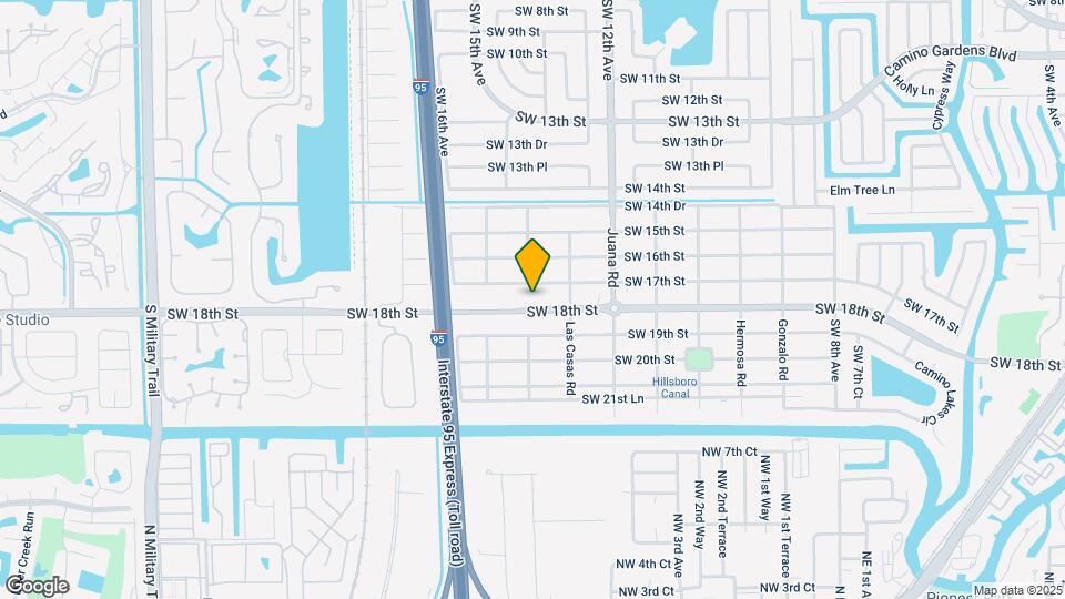 1399 SW 18th St Map and Location Details