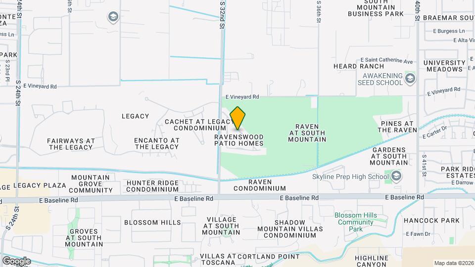 3247 E Maldonado Dr Map and Location Details