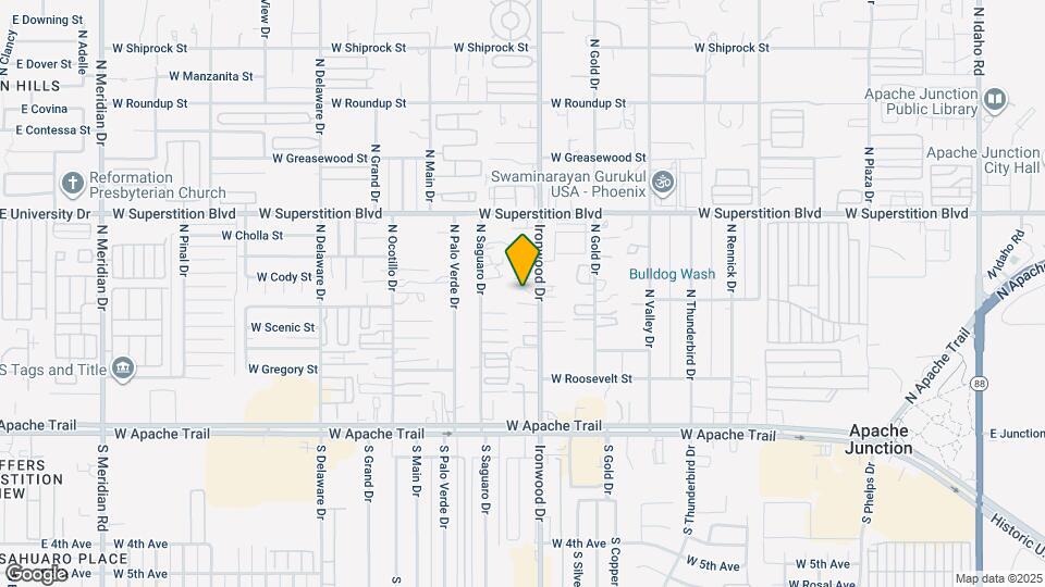 510 N Ironwood Dr, Unit #1 Map and Location Details