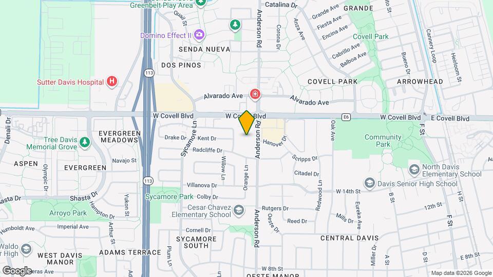 Anderson Court Mapa y Detalles de la Ubicación