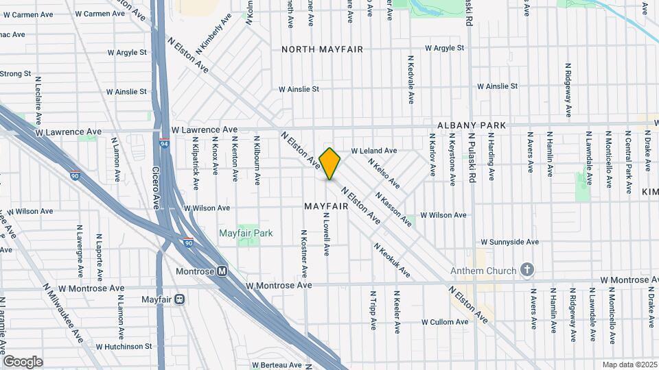 4650-4660 N Elston Ave Map and Location Details