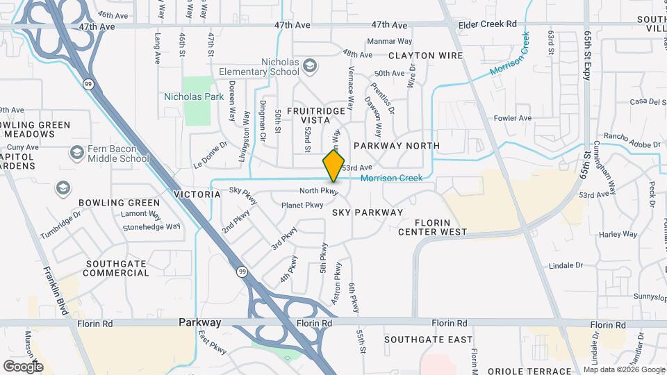 5333 North Pkwy Map and Location Details