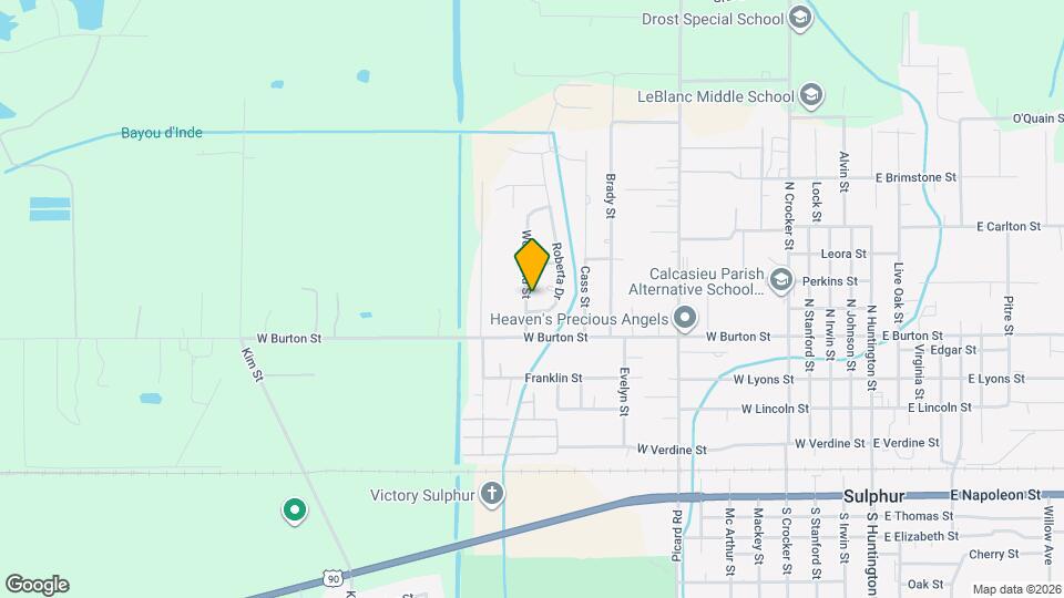 606 Woodland St Map and Location Details