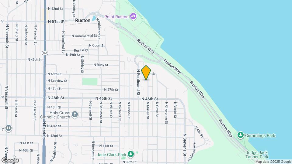 4706 N Mullen St Map and Location Details