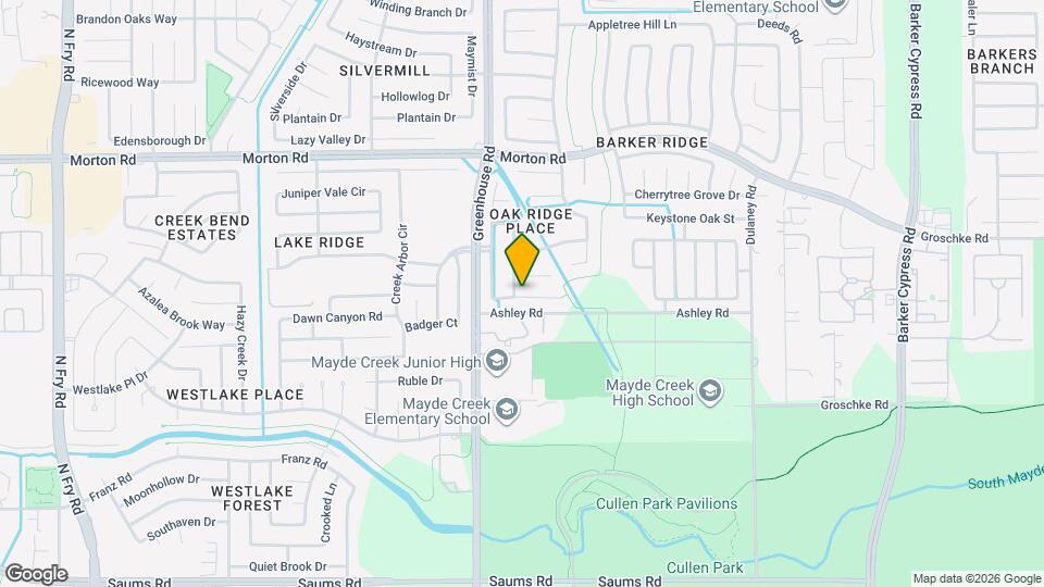 19034 Village Maple Ct Map and Location Details
