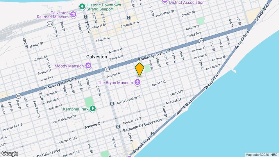 1214 21st St Map and Location Details