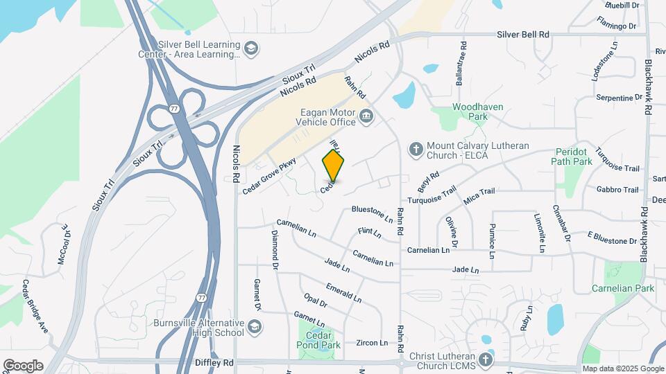 2148 Cedar Grove Trail Map and Location Details