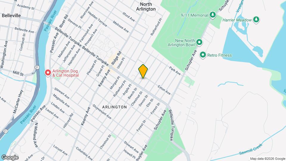 22 Beech St Map and Location Details