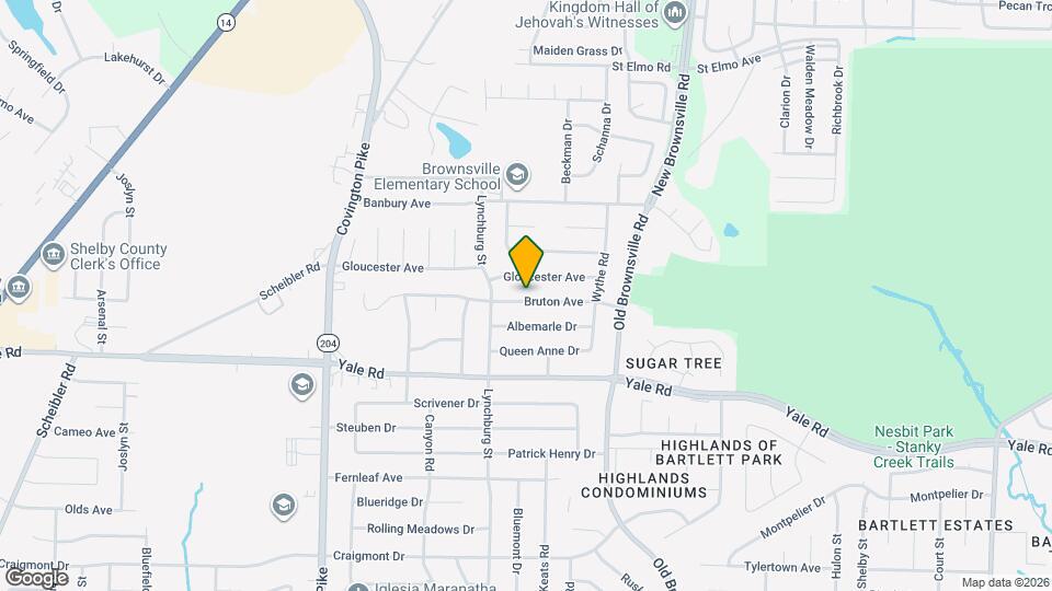 5306 Bruton Ave Map and Location Details