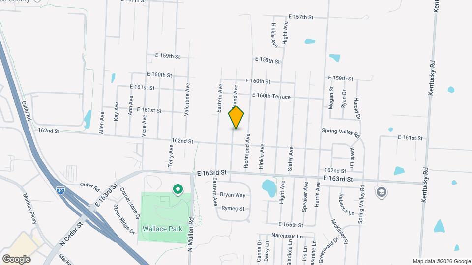 16107 Oakland Ave Mapa y Detalles de la Ubicación